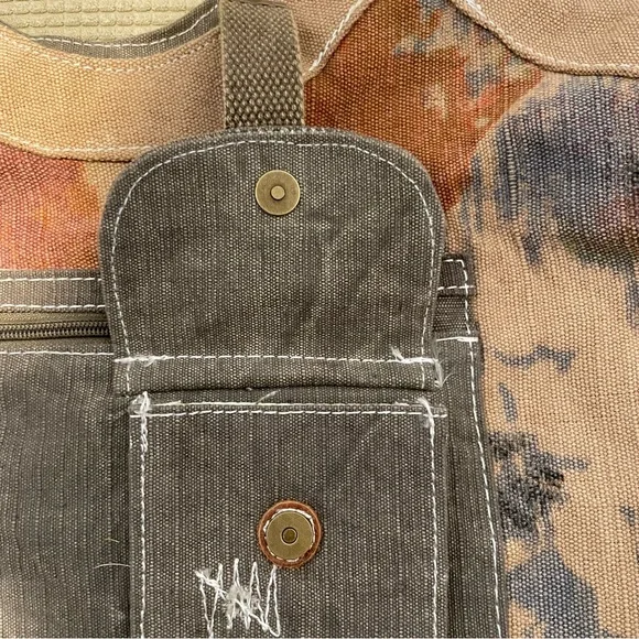 Cute Bohemian Tote Bag by Uchi, NWT - Picture 2 of 6